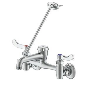 PROFLO PF1119LF 3.8 GPM Wall Mounted Widespread Commercial - Chrome